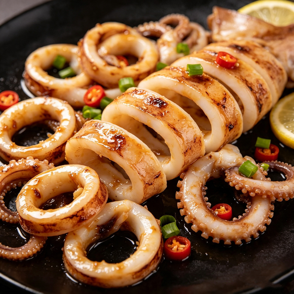 Frozen Whole Large Squid